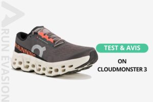 On Cloudmonster 3 test