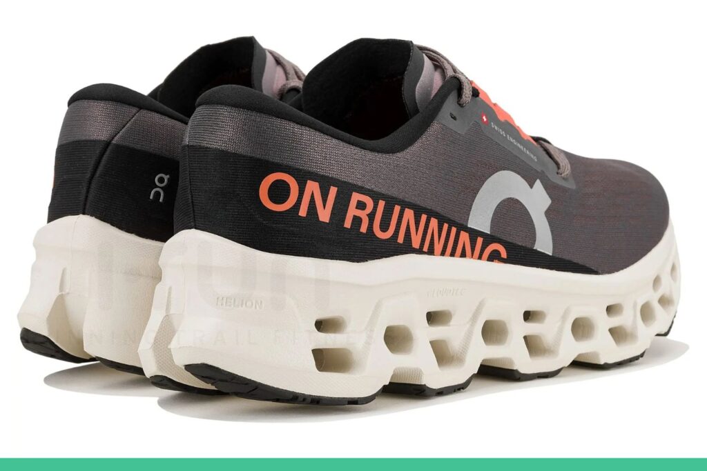 On Cloudmonster 3 talon