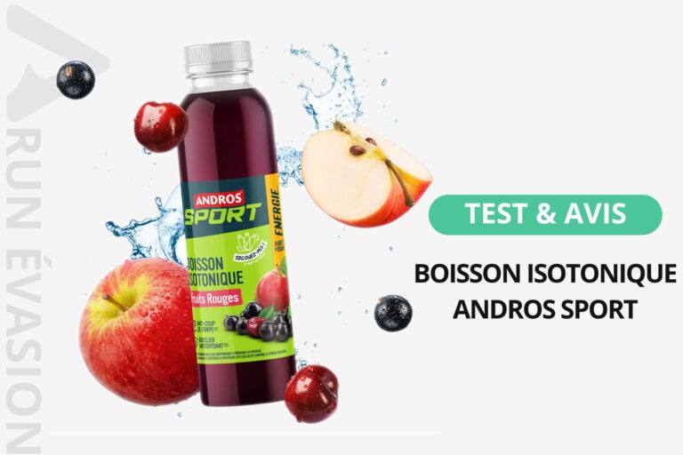 Boisson isotonique Andros fruits test