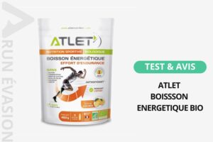 ATLET boisson énergétique bio test