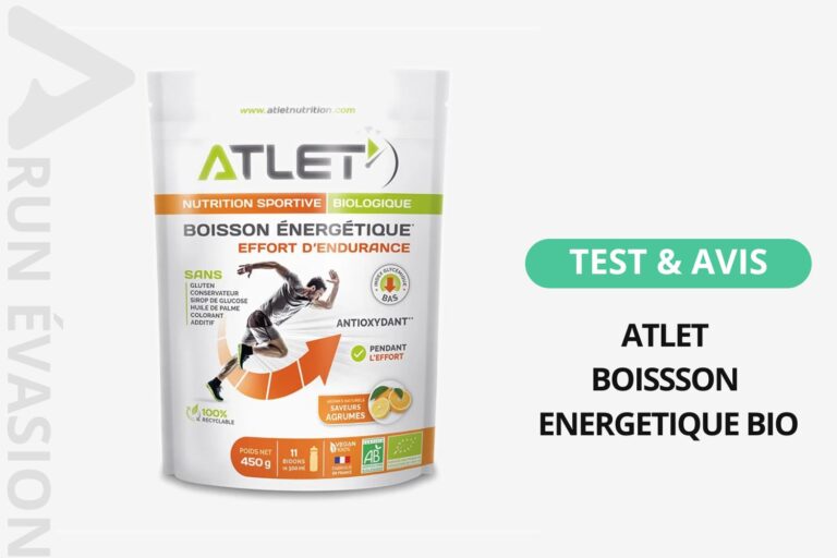 ATLET boisson énergétique bio test