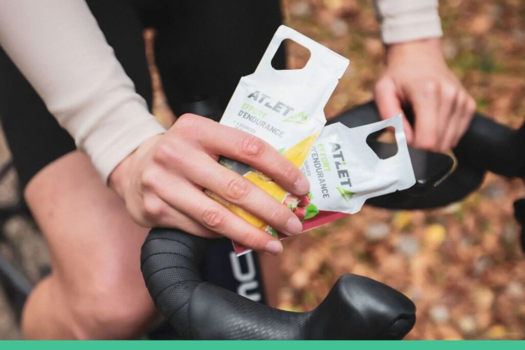 ATLET Gel Énergétique Bio citron velo