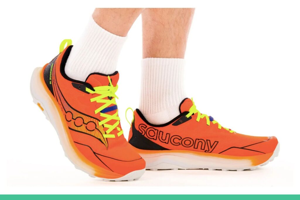 Saucony Peregrine 16 porté