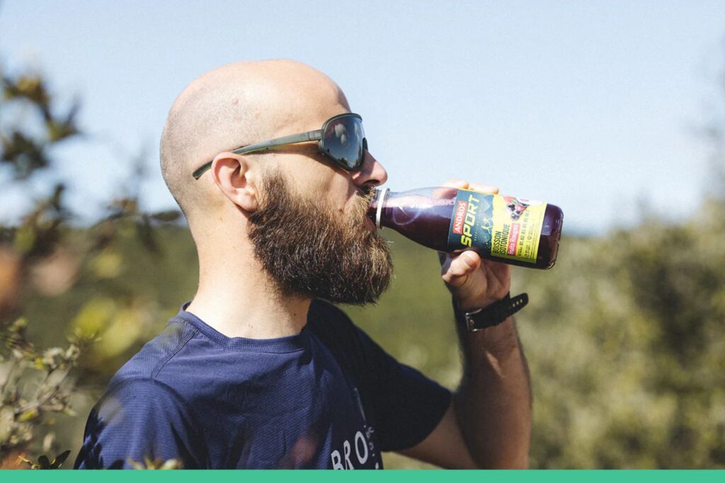 Boisson isotonique Andros fruits rouge