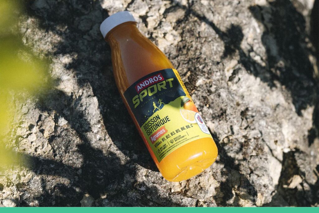 Boisson isotonique Andros fruits agrumes