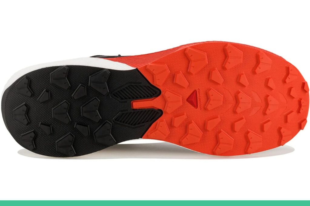 Salomon Pulsar semelle noir et rouge