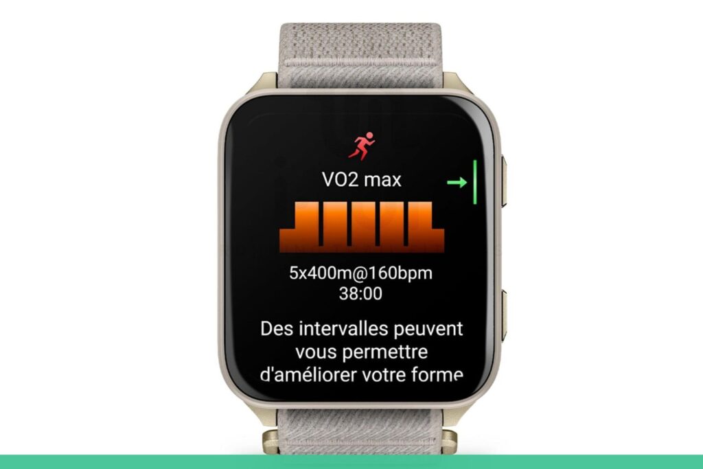 Garmin Venu X1 vitesse