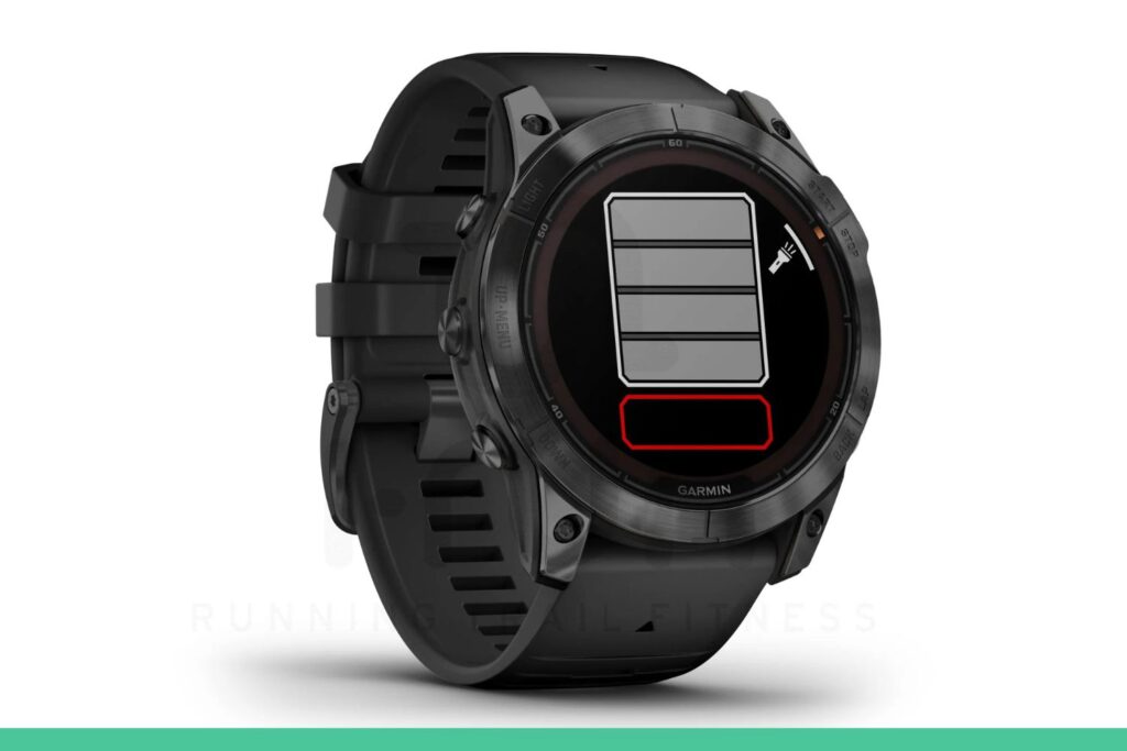 Garmin Fenix 7S Pro batterie