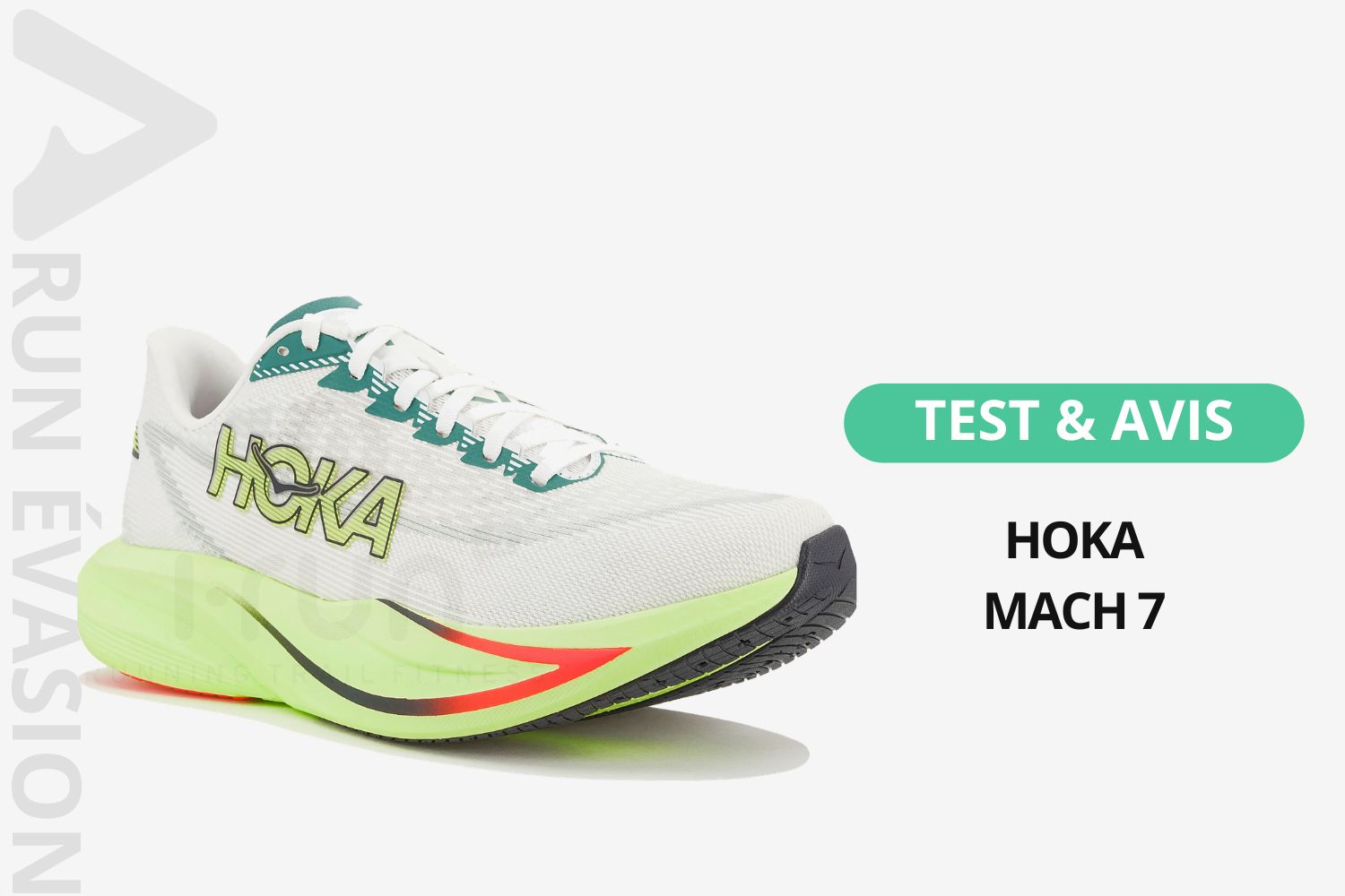 HOKA Mach 7 semelle test