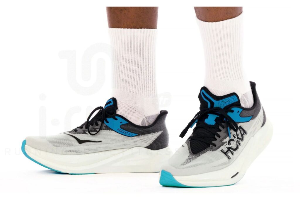 HOKA Rocket X 3 porté