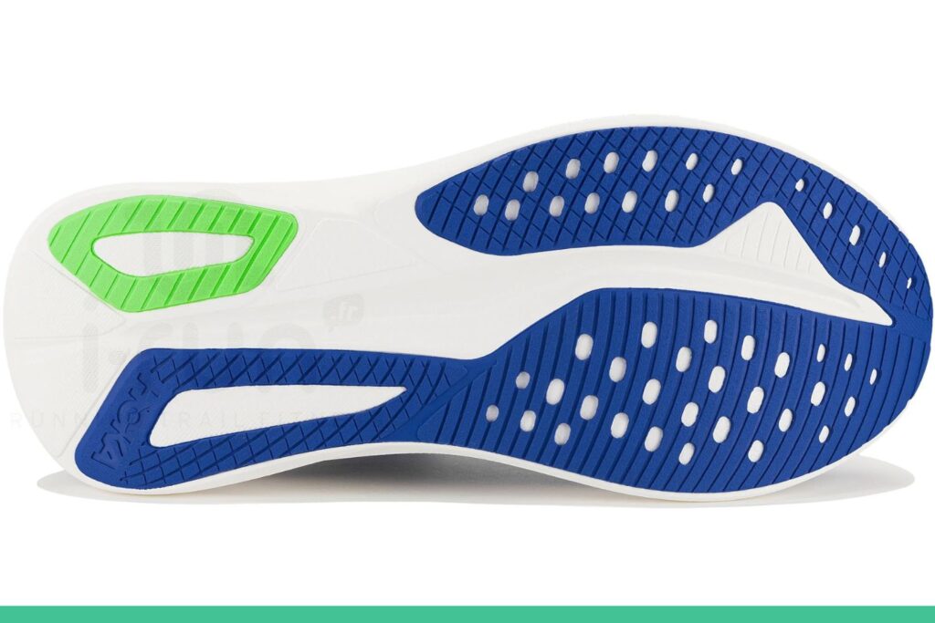 HOKA Mach 7 semelle bleu