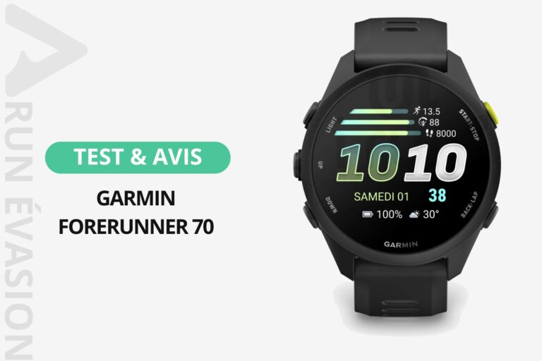 Garmin Forerunner 70 test