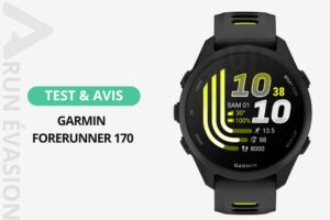 Garmin Forerunner 170 test