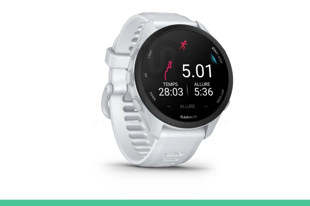 Garmin Forerunner 70 blanche