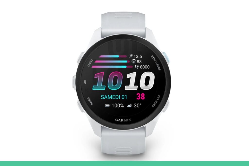 Garmin Forerunner 70 heure