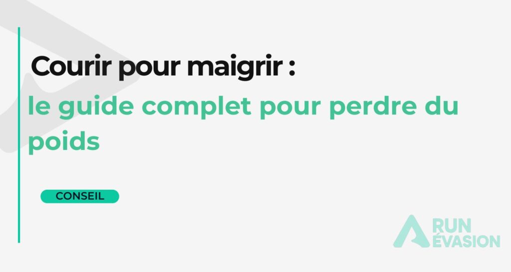 Courir pour maigrir
