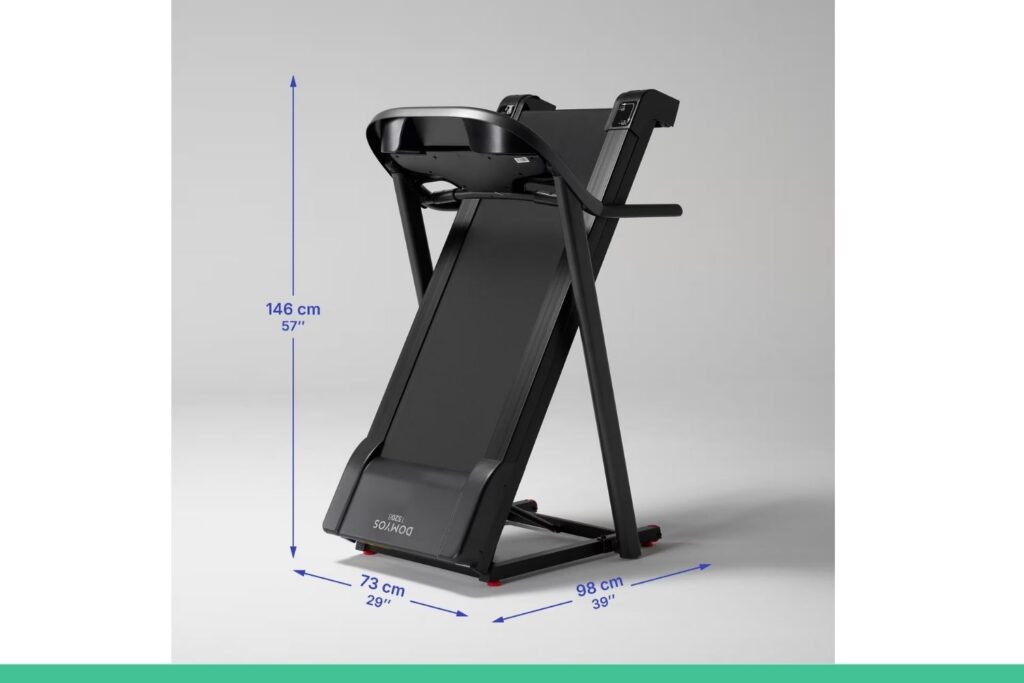 Domyos T520B  dimension  plié