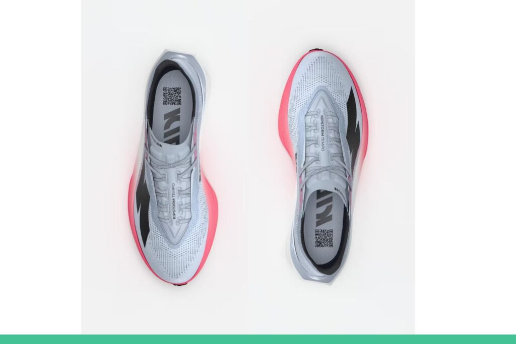 Kiprun Kipstorm Tempo dessus